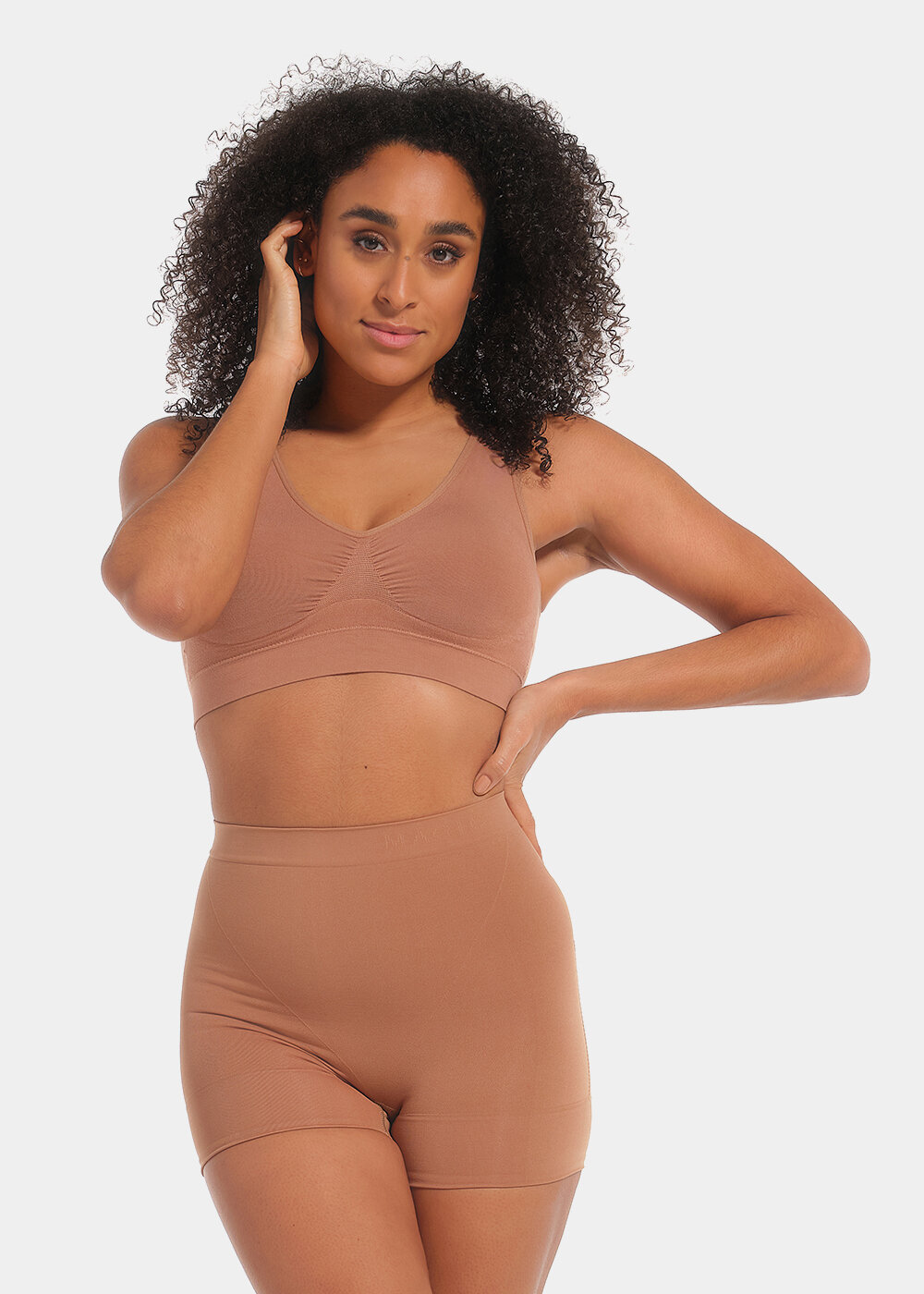 ToBeInStyle Women's Booty Booster Shapewear Brief Panties - Beige - Small :  : Clothing, Shoes & Accessories