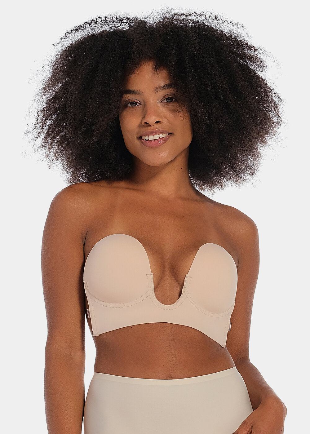 Lift It Up Backless Strapless Plunge Bra - Not sold in stores