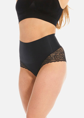 Lovely Lace shaping body - Support construction holds in the tummy and  slims the waist - Miss Mary
